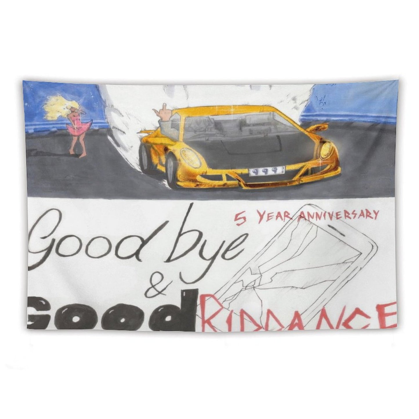 Goodbye & Good Riddance (5 Year Anniversary Edition) Tapestry