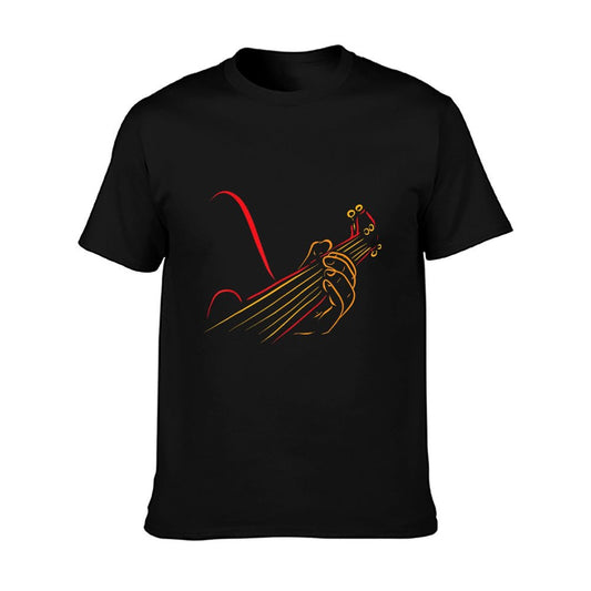 Playing Guitar Guitarist Music Life Funny Gift T-Shirt