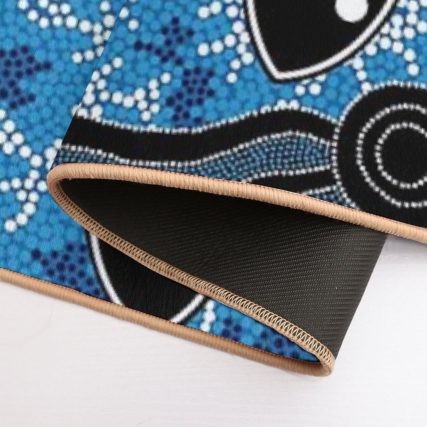 Authentic Aboriginal Art - Sea Turtles Bath Mat