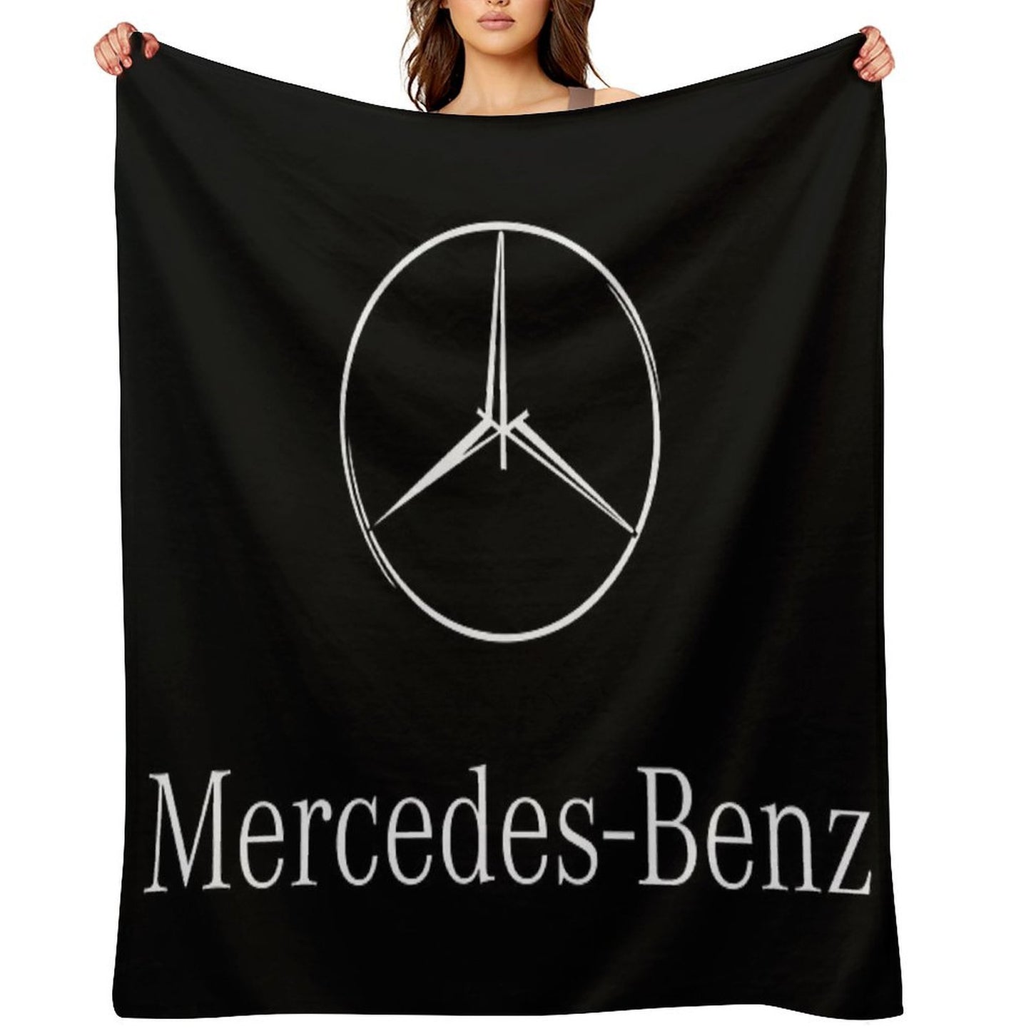 Benz Luxury Vehicles Throw Blanket