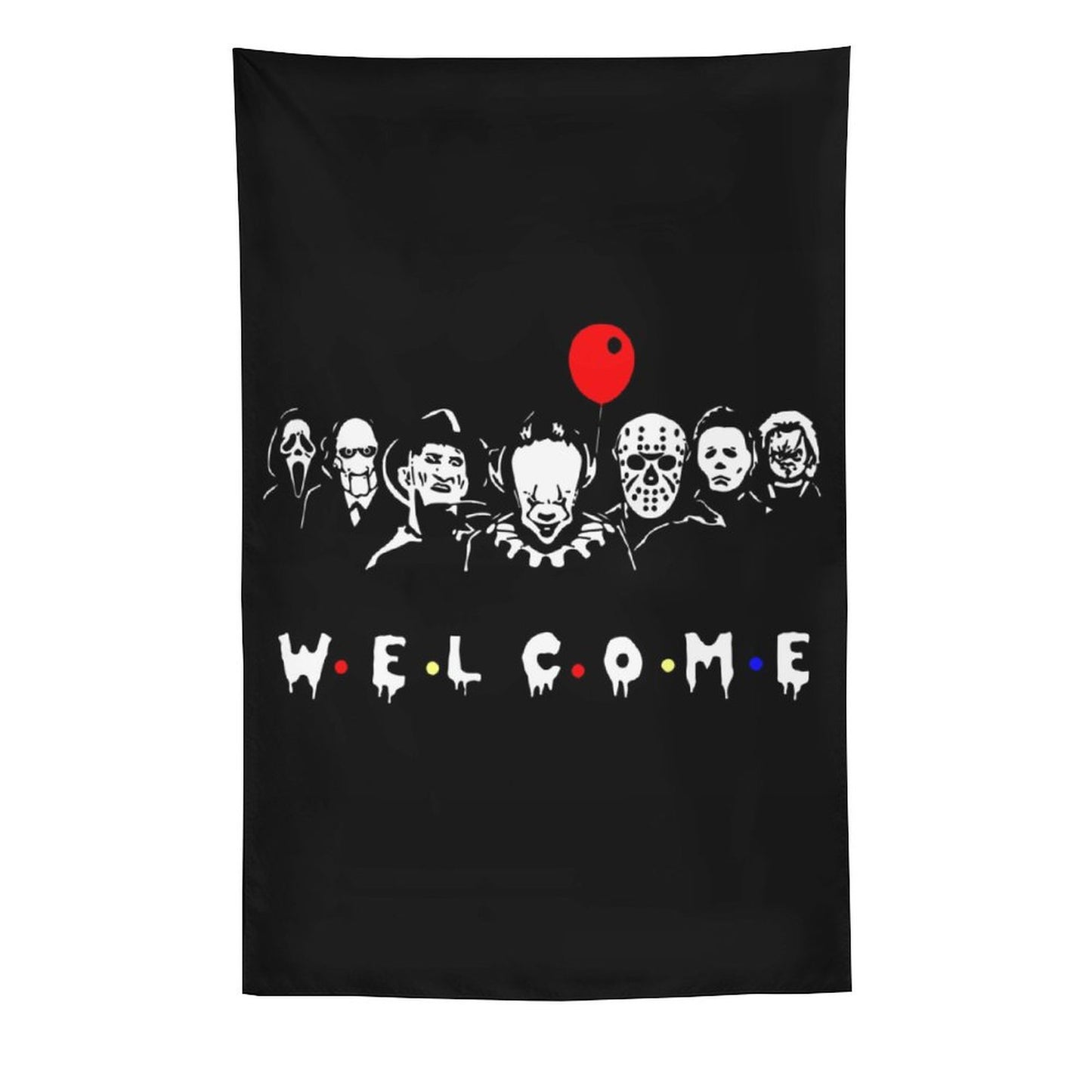 Welcome Halloween Tapestry