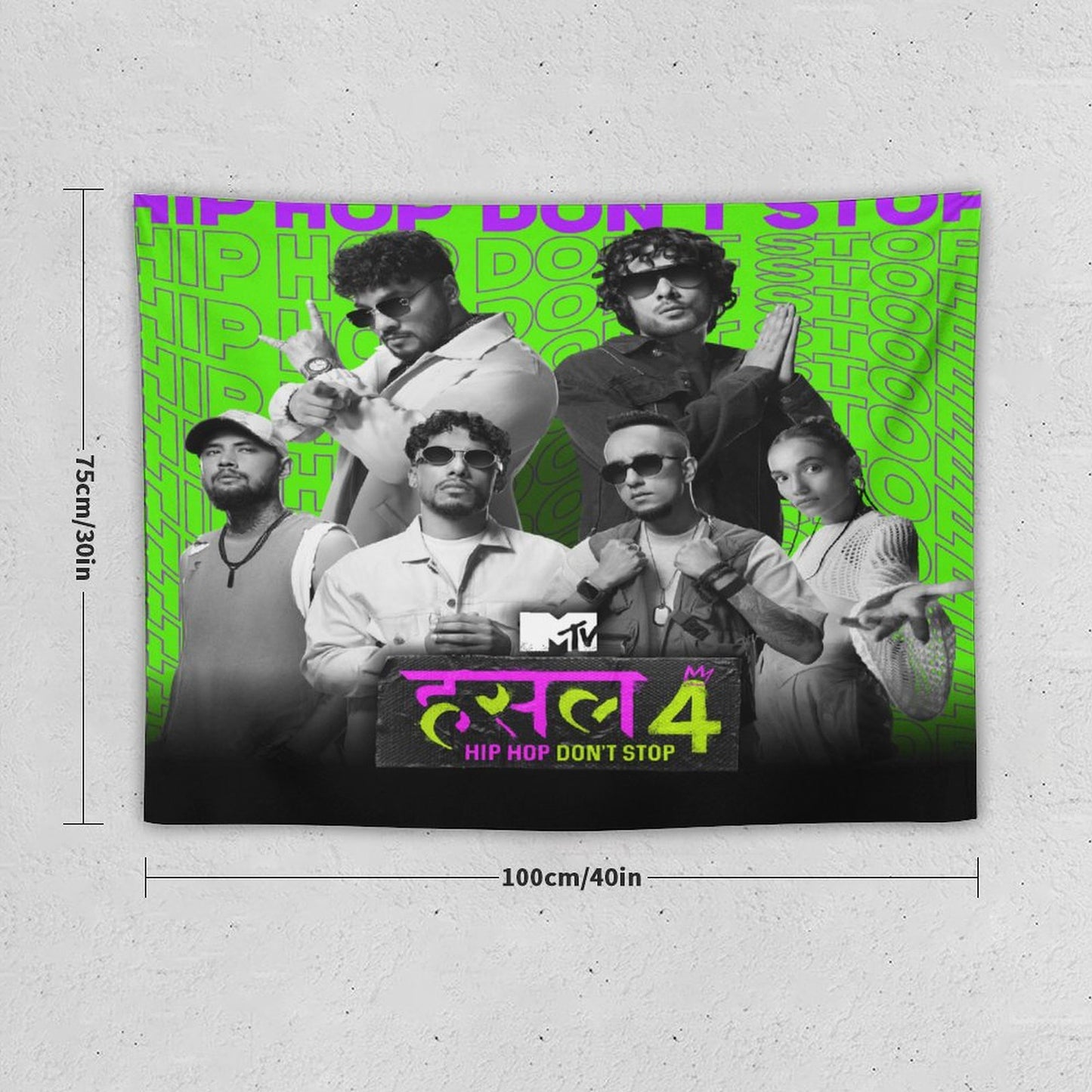 MTV Hustle 4 Tapestry