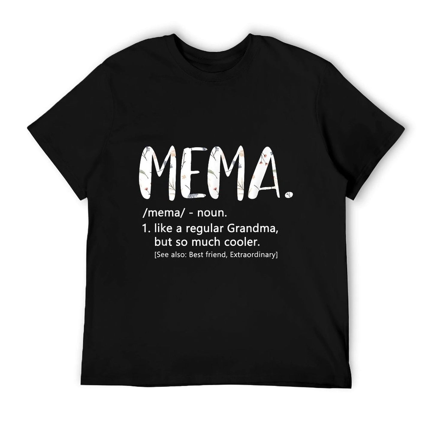 Mema Shirts for Women Mothers Day Idea Cute Grandma Mema T-Shirt