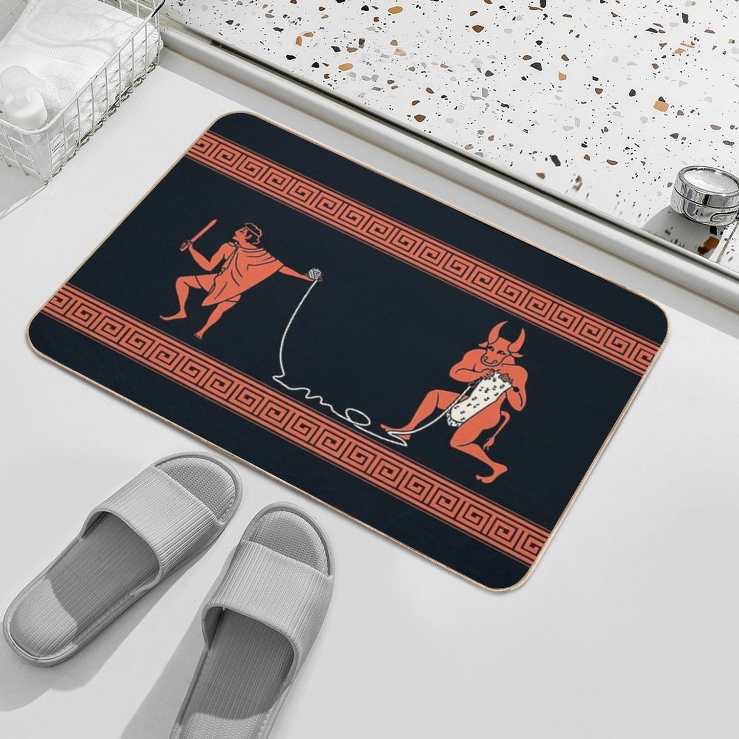 Crafty Minotaur Bath Mat