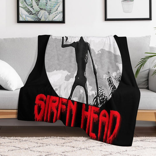 Siren Head Throw Blanket
