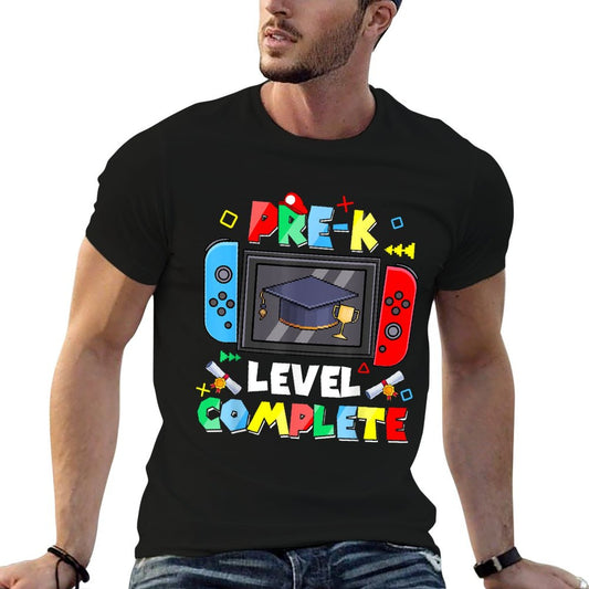 Pre-K Level Complete Video Gamer Graduation Kids Boys T-Shirt