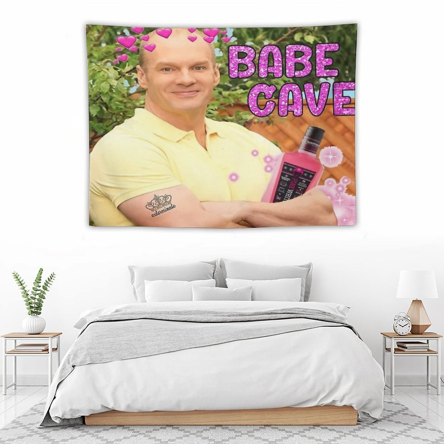 Bob Duncan Wow Party Ready Bob Is Babe Cave Tapestry