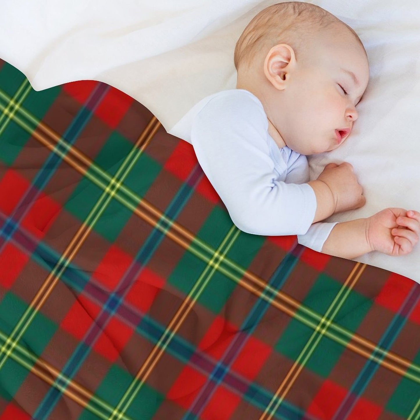 HUTCHINSON (Hutcheson) Tartan ✧ Border Reiver Clan & Family Name Plaid Throw Blanket
