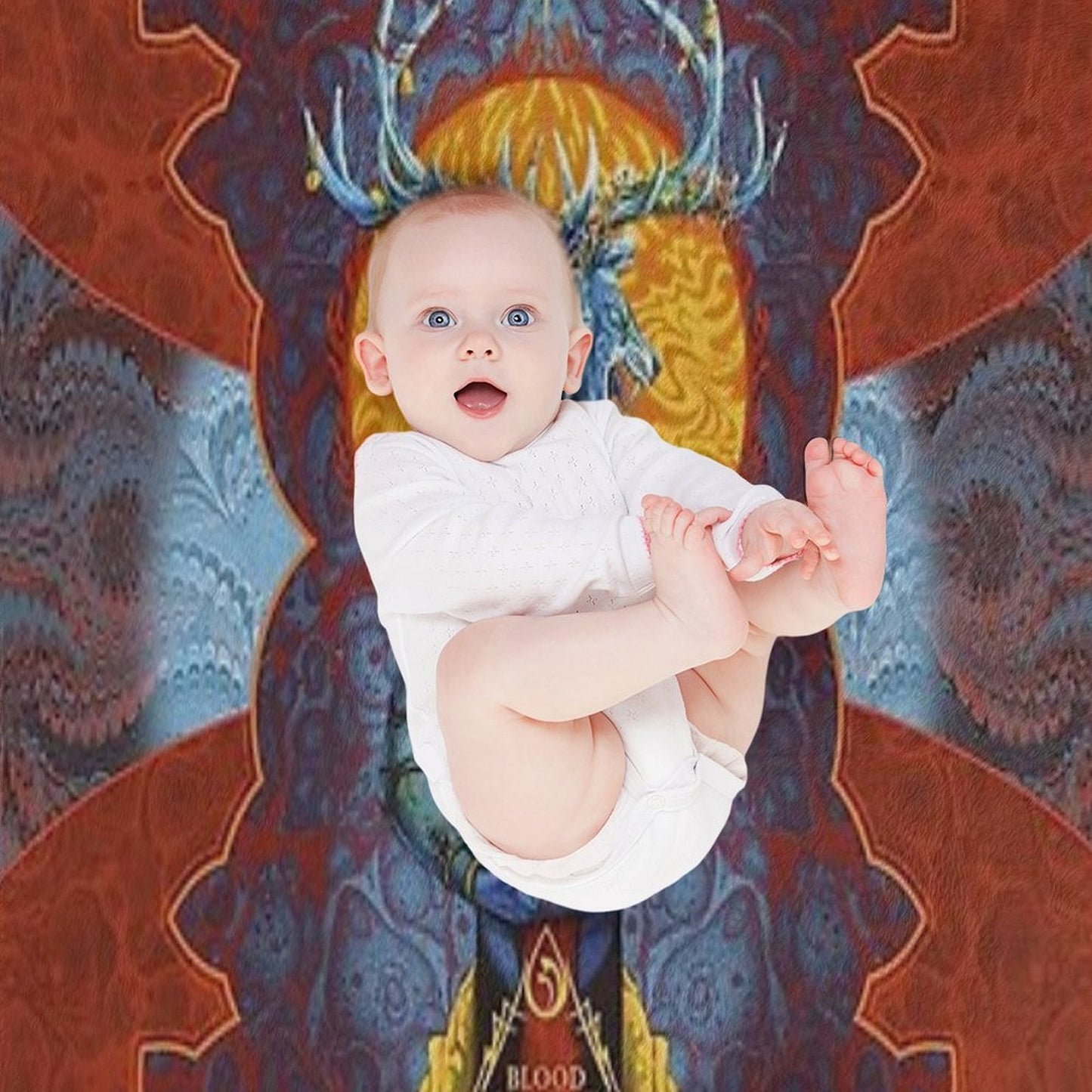 Mastodon - Blood Mountain ALBUM 2006 Throw Blanket