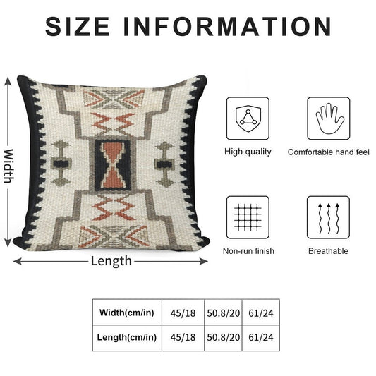 Storm Pattern Soft High-Density Material Throw Pillow