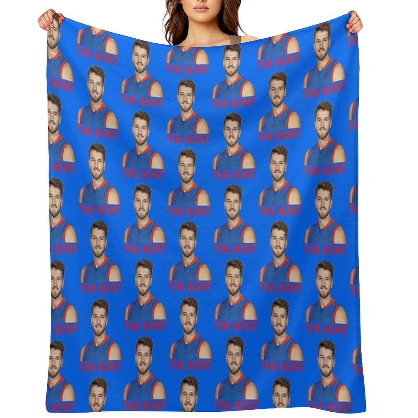 THE BONT Marcus Bontempelli Throw Blanket