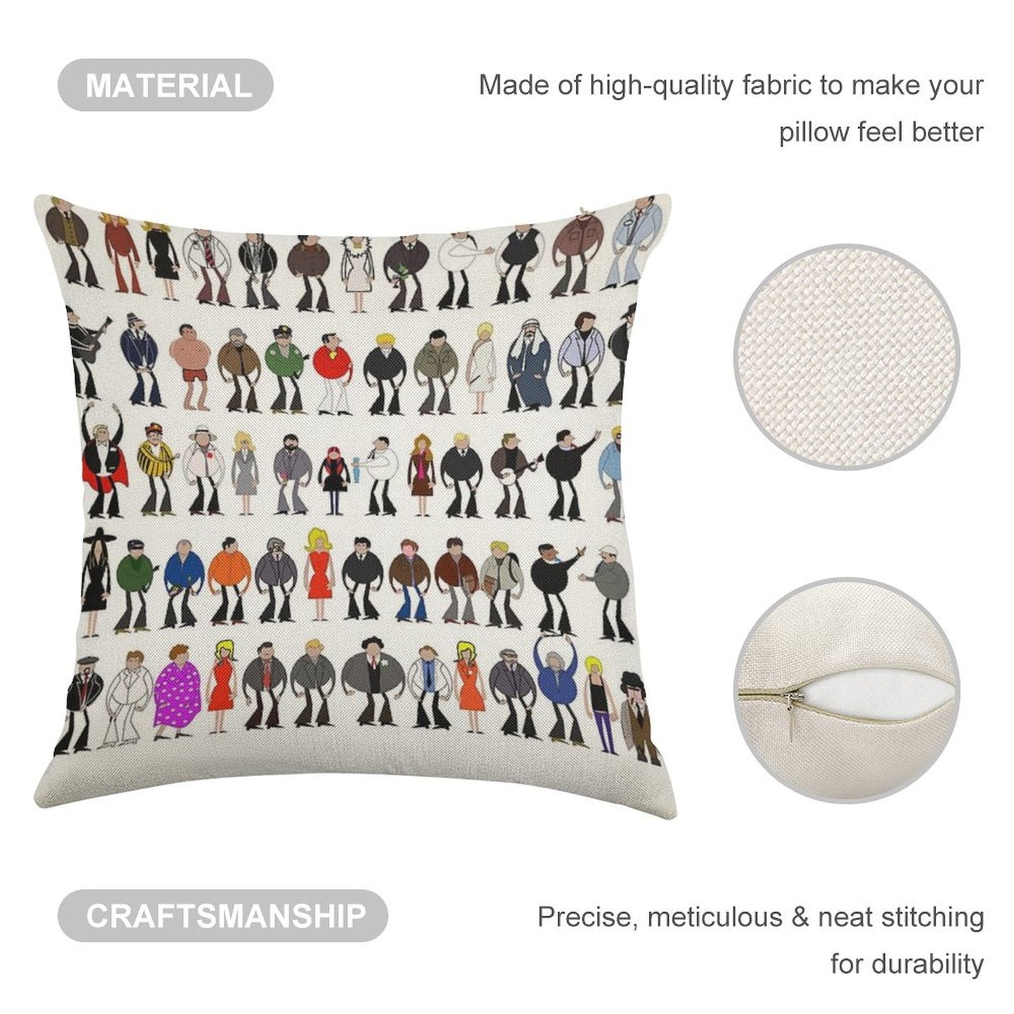 Columbo - The Murderers Linen Throw Pillow Cover