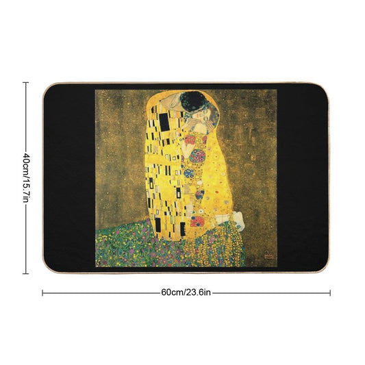 The Kiss - Gustav Klimt Bath Mat