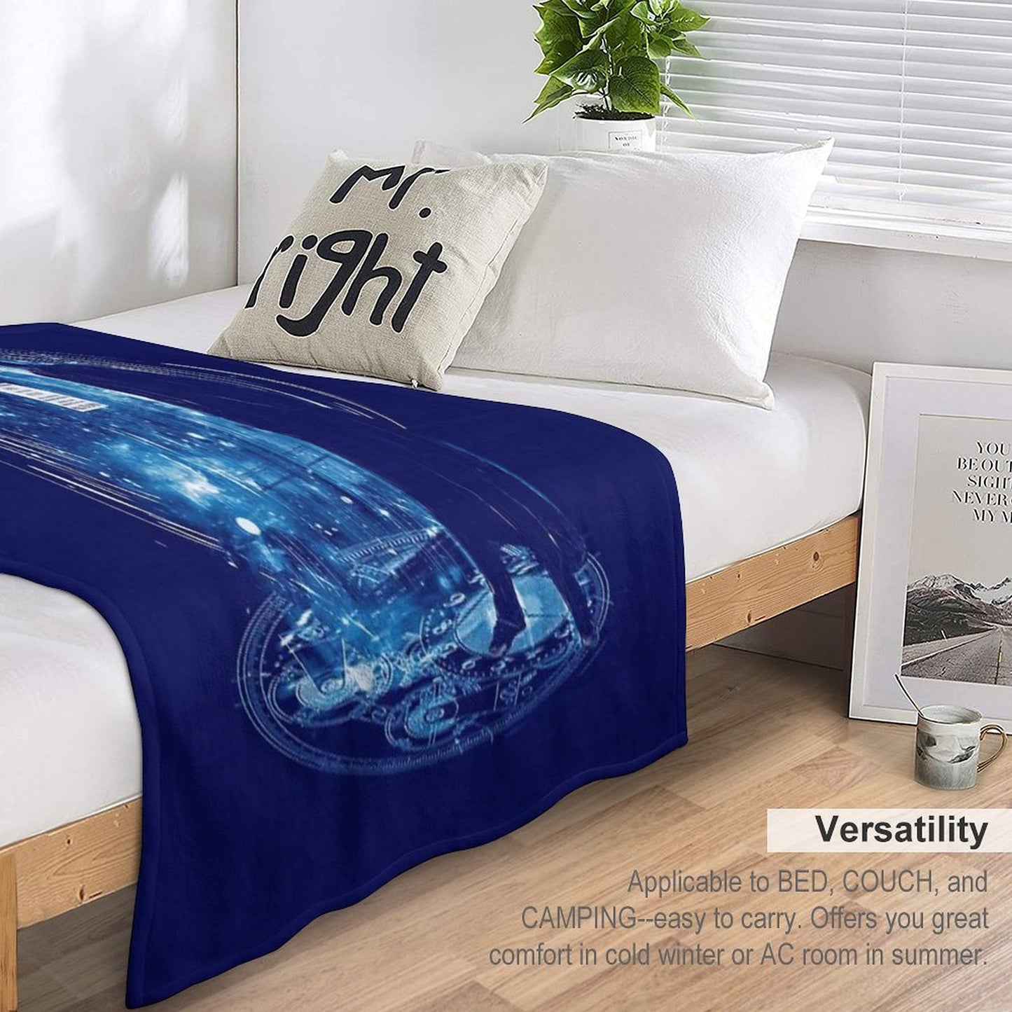 10 Th Time Storm Throw Blanket