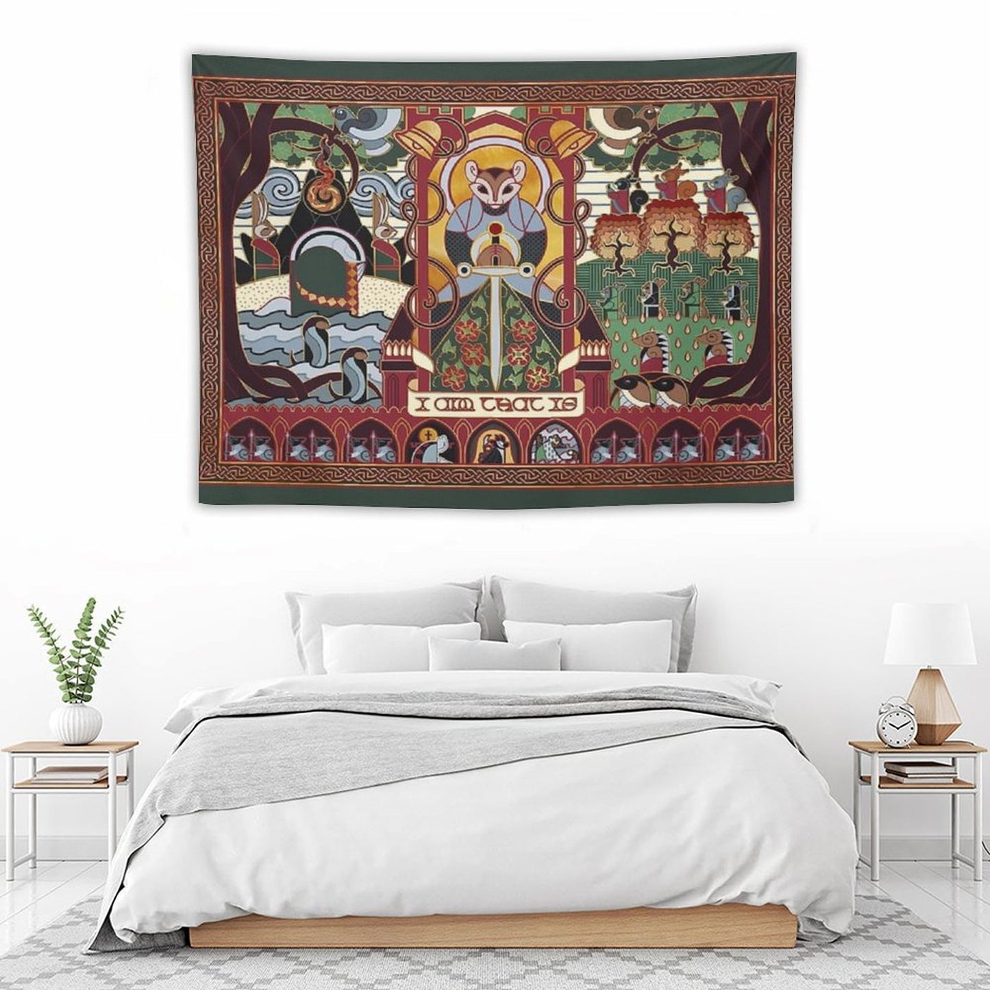 Redwall Tapestry - Martin The Warrior - I AM THAT IS Tapestry