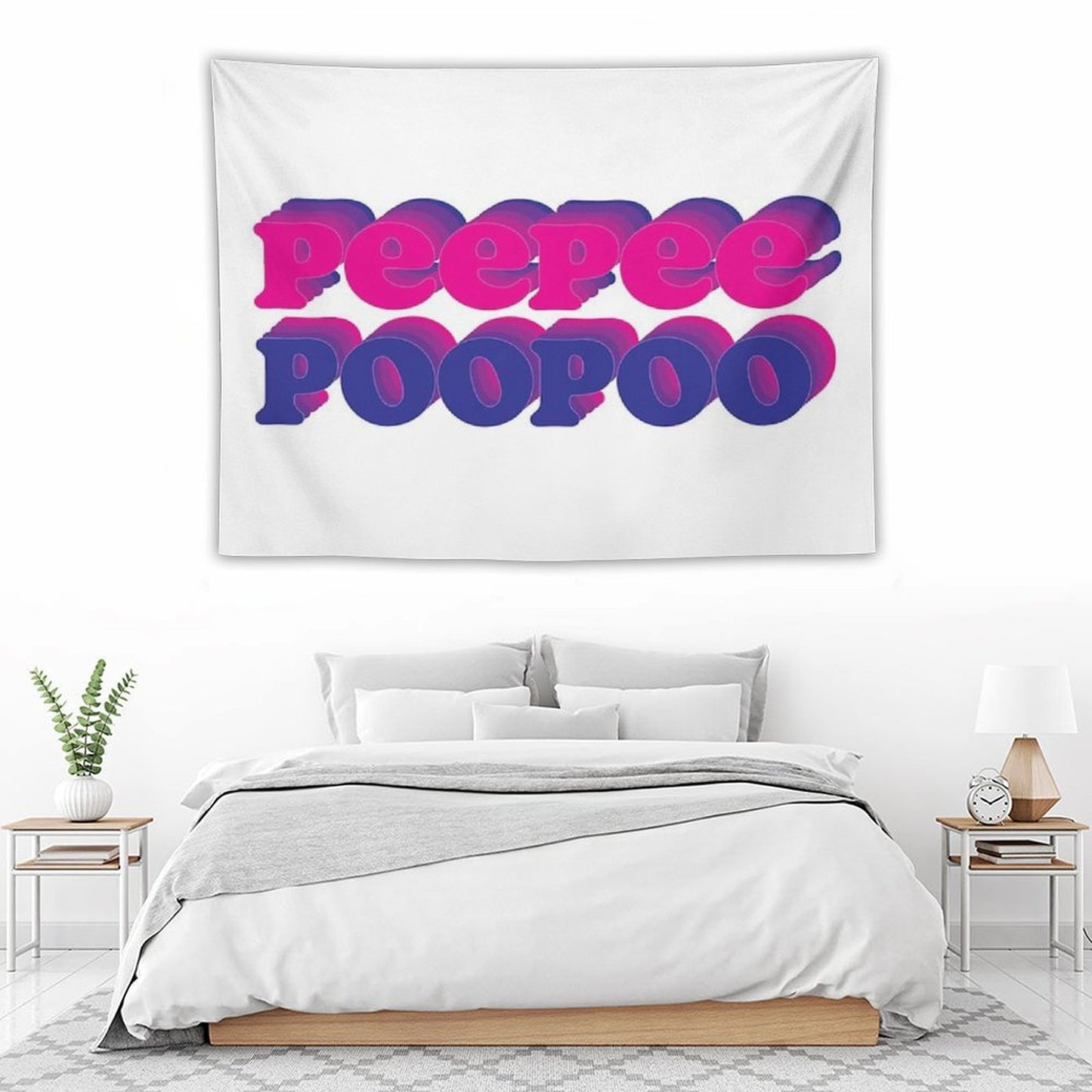 Peepee Poopoo Tapestry