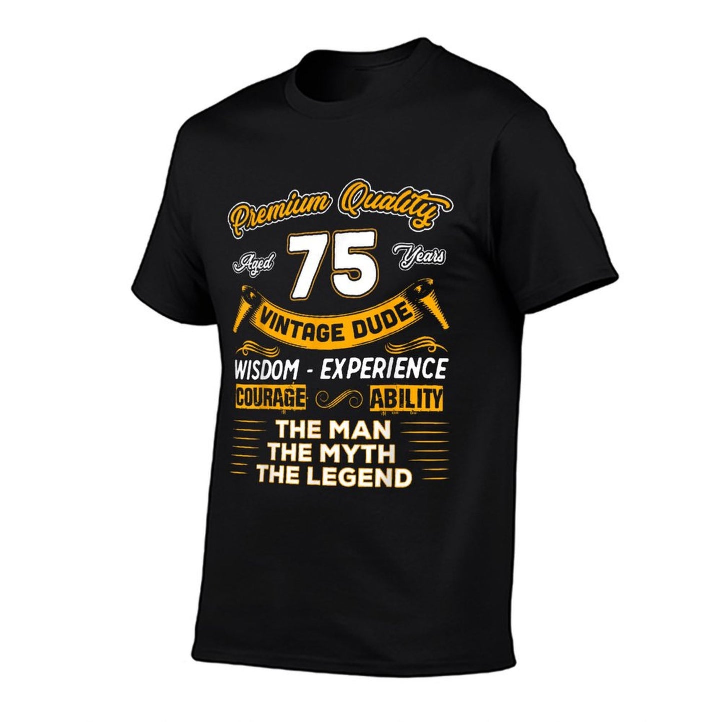 Vintage The Man Myth Legend 75 Yrs 75th Birthday Gift T-Shirt