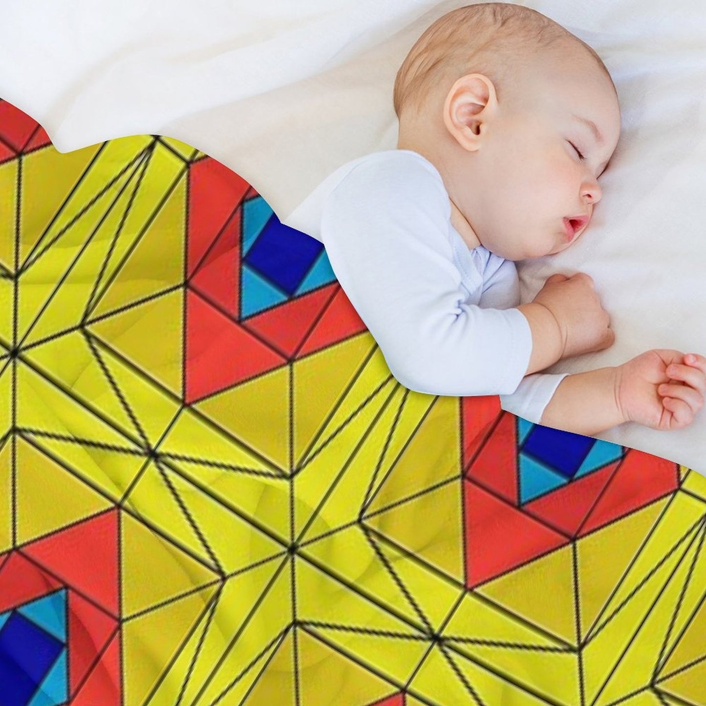 Suspiria Stained Glass Throw Blanket