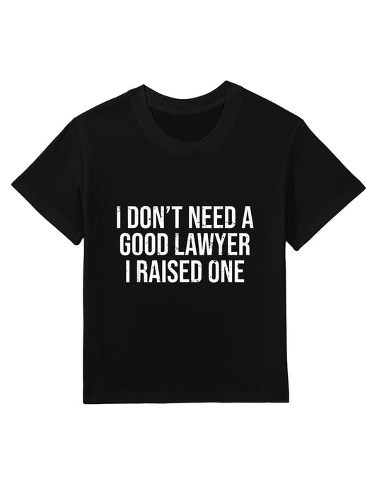 Lawyer Parents Father Mother Law School Graduation Kids T-Shirt