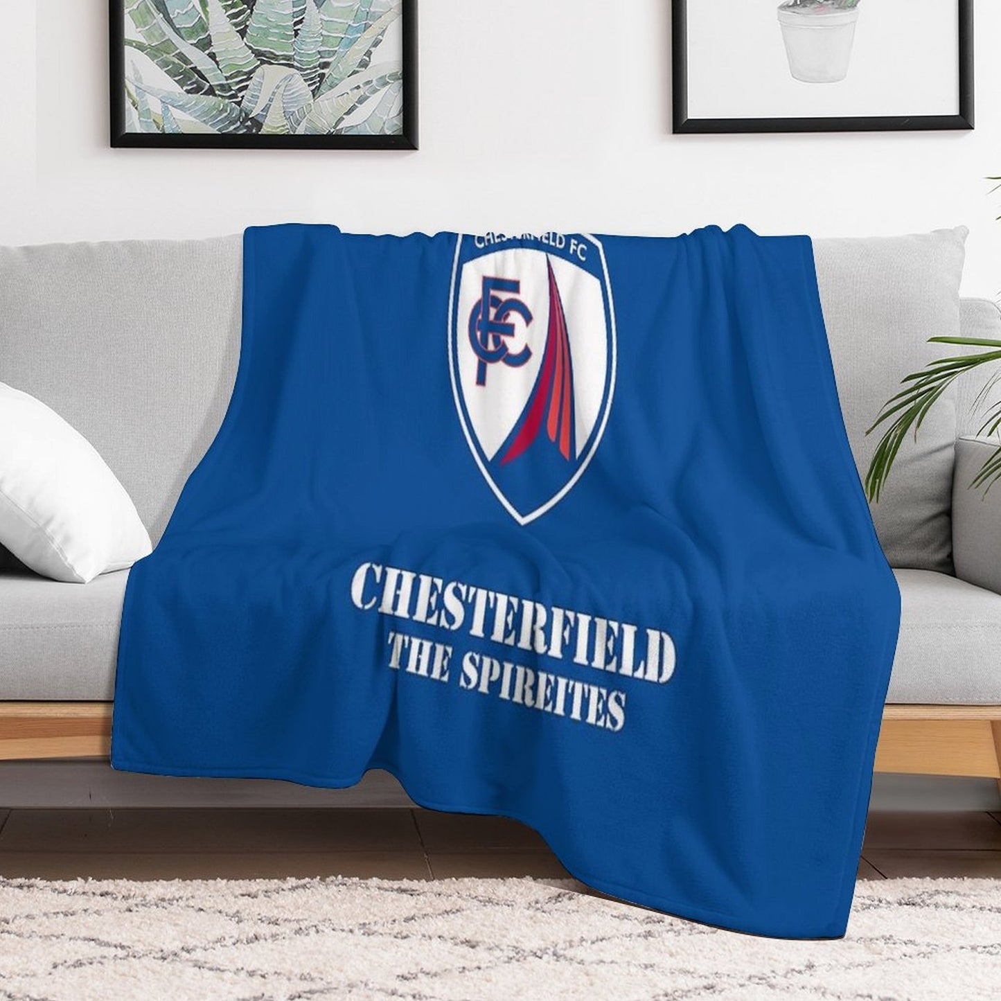 CHESTERFIELD FC Throw Blanket