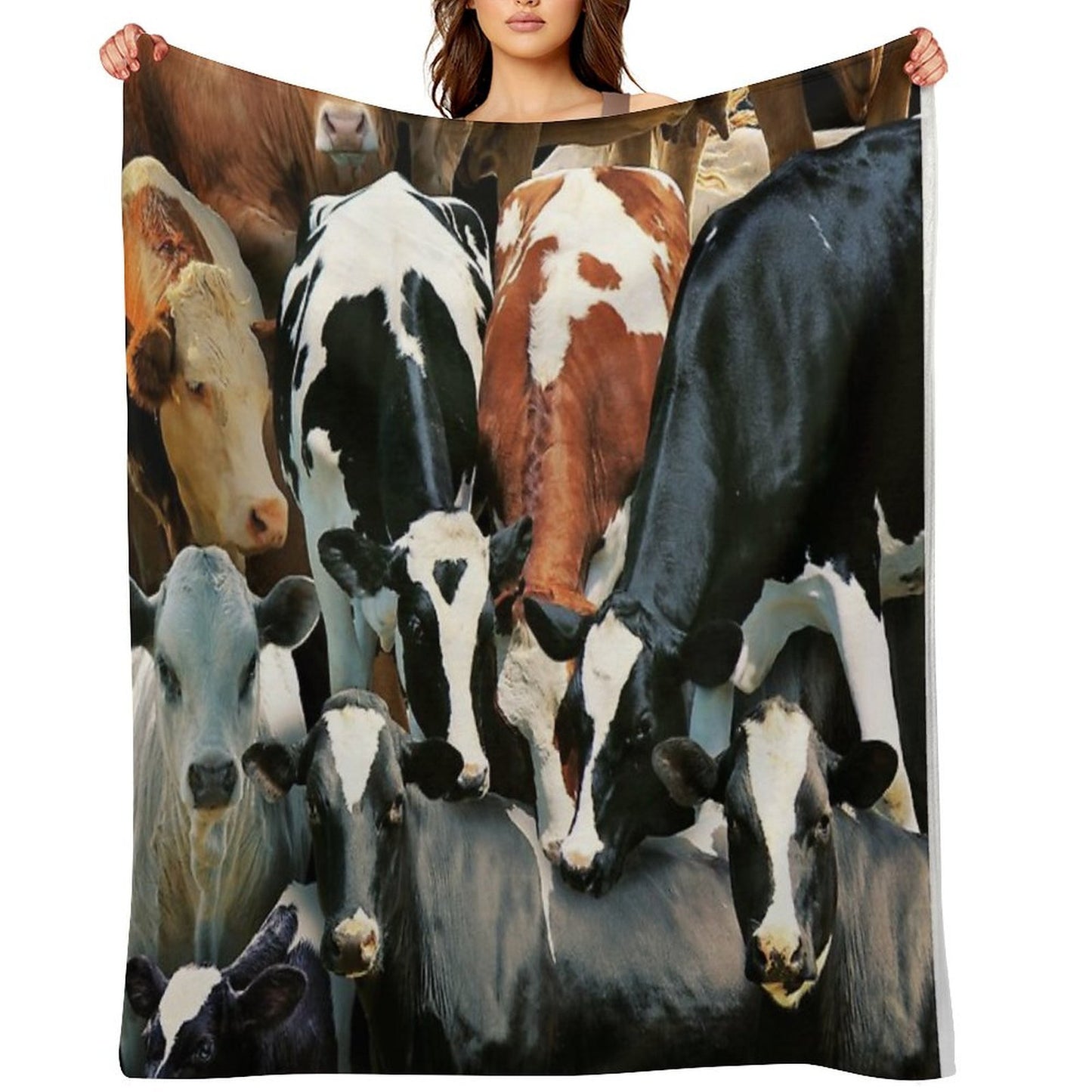 Cows Throw Blanket