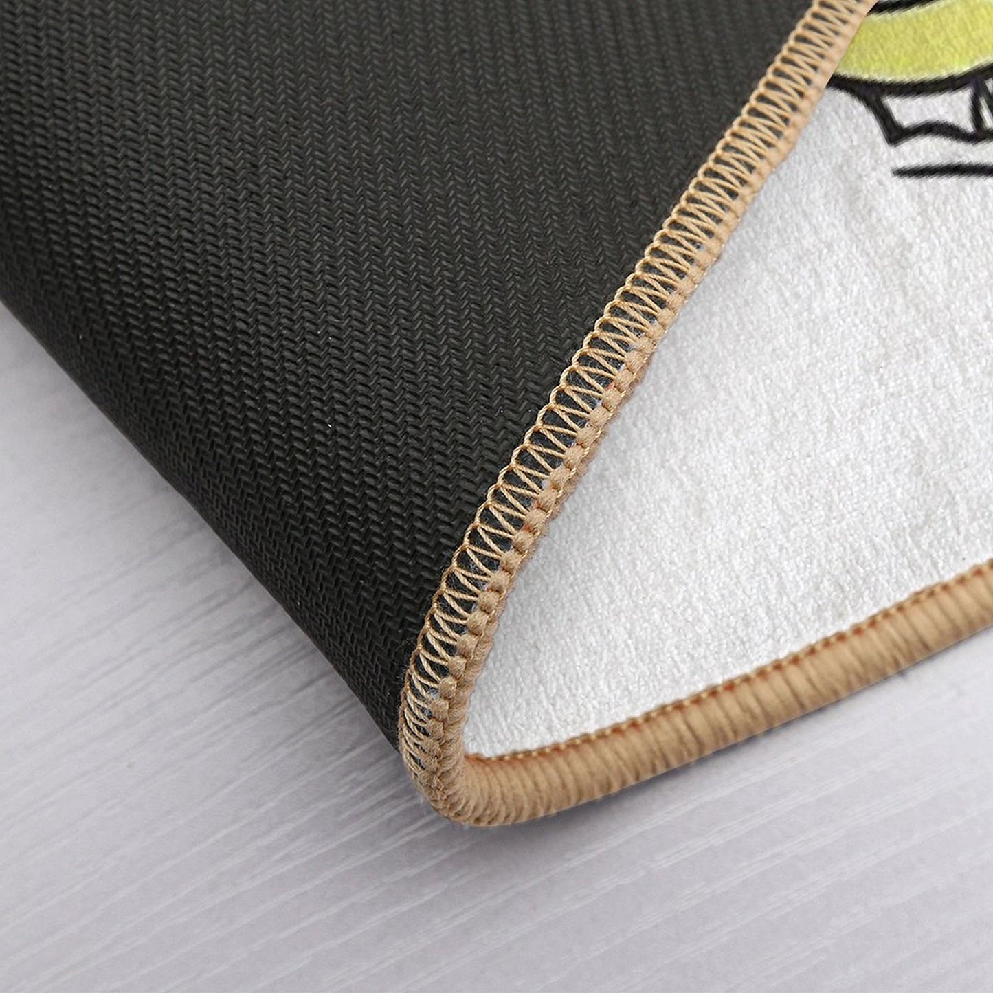Funny Garfield T-Shirt Bath Mat