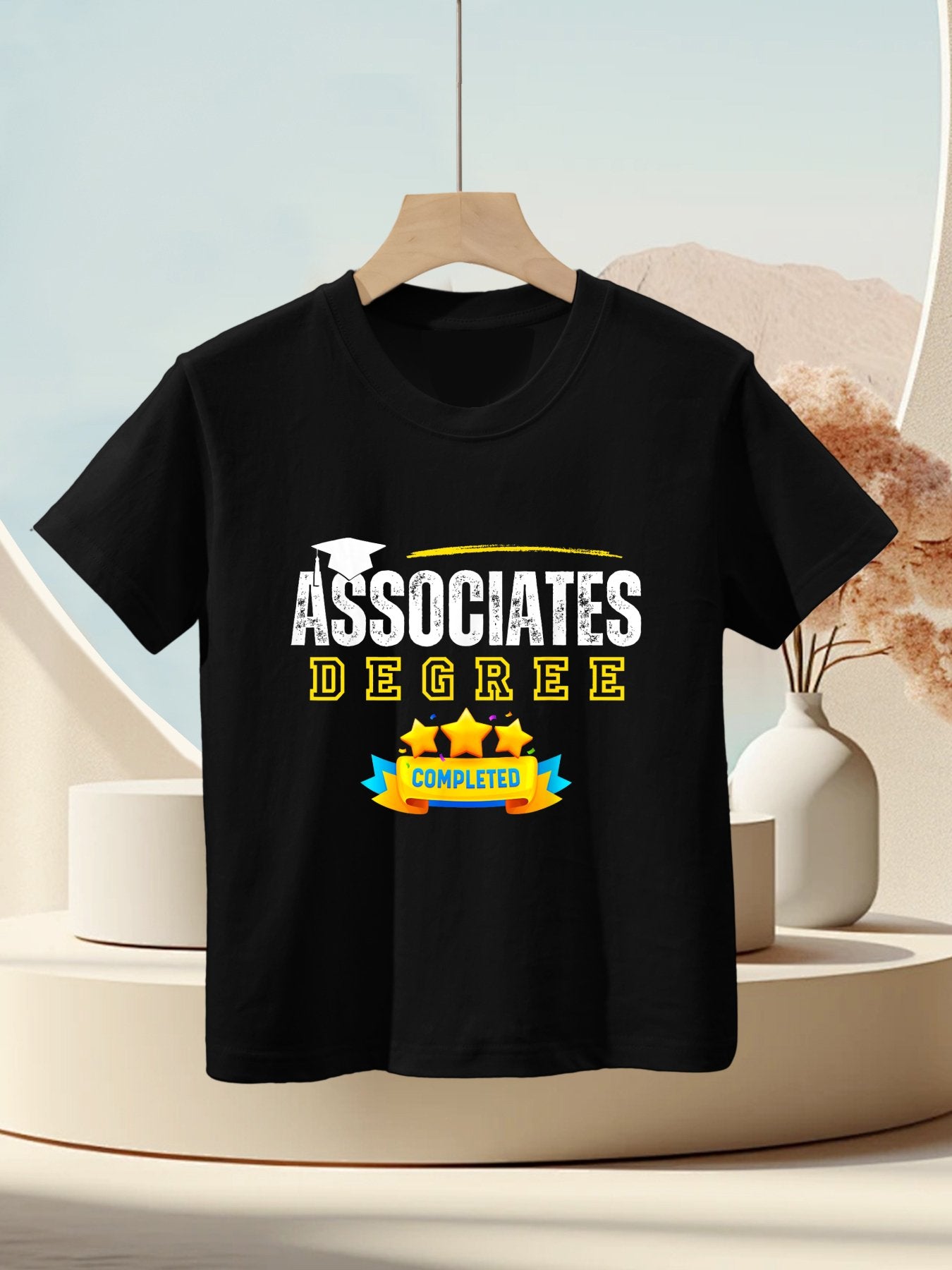 Associates Degree Graduation Senior Celebration Grad Party Kids T-Shirt