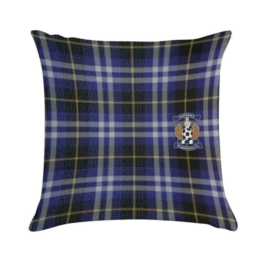 #WeAreKillie Tartan Soft Hidden Zipper Throw Pillow