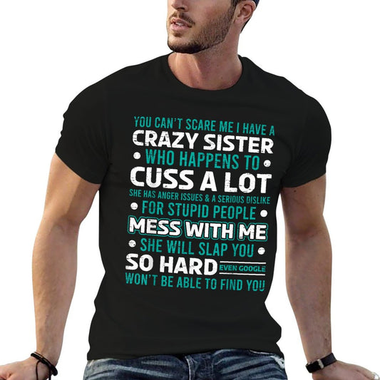 Funny Gift for Brother From Awesome Sister Birthday T-Shirt