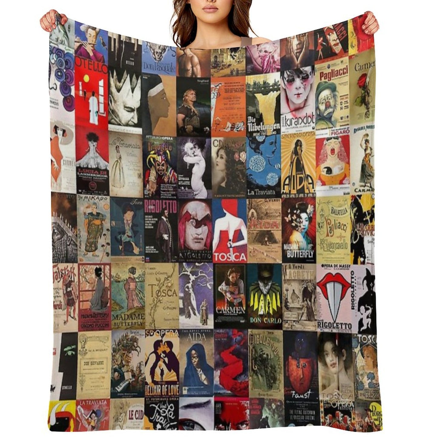 Opera Throw Blanket