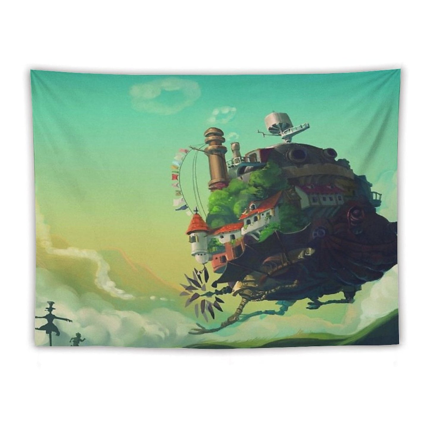 Anime Movie Landscape Tapestry