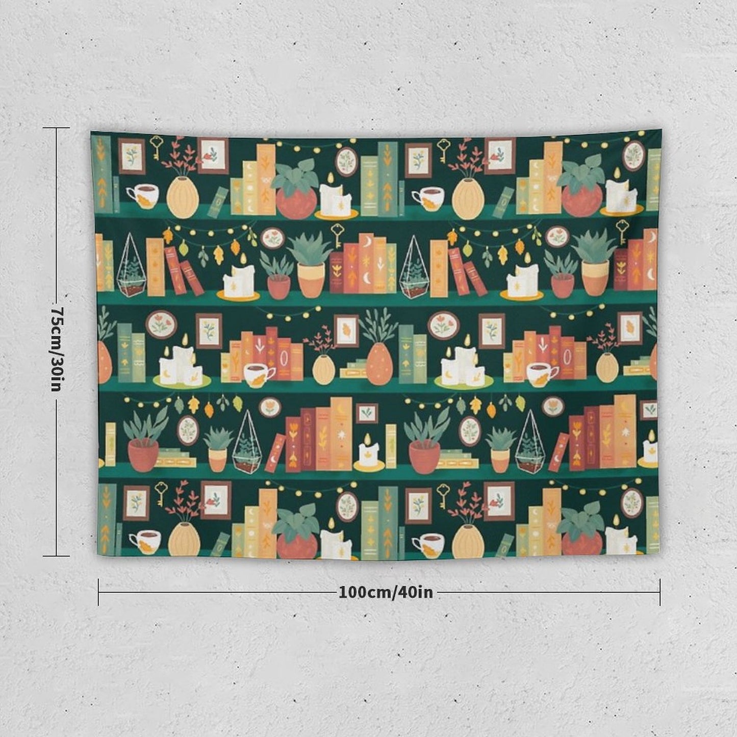 Hygge Library Tapestry