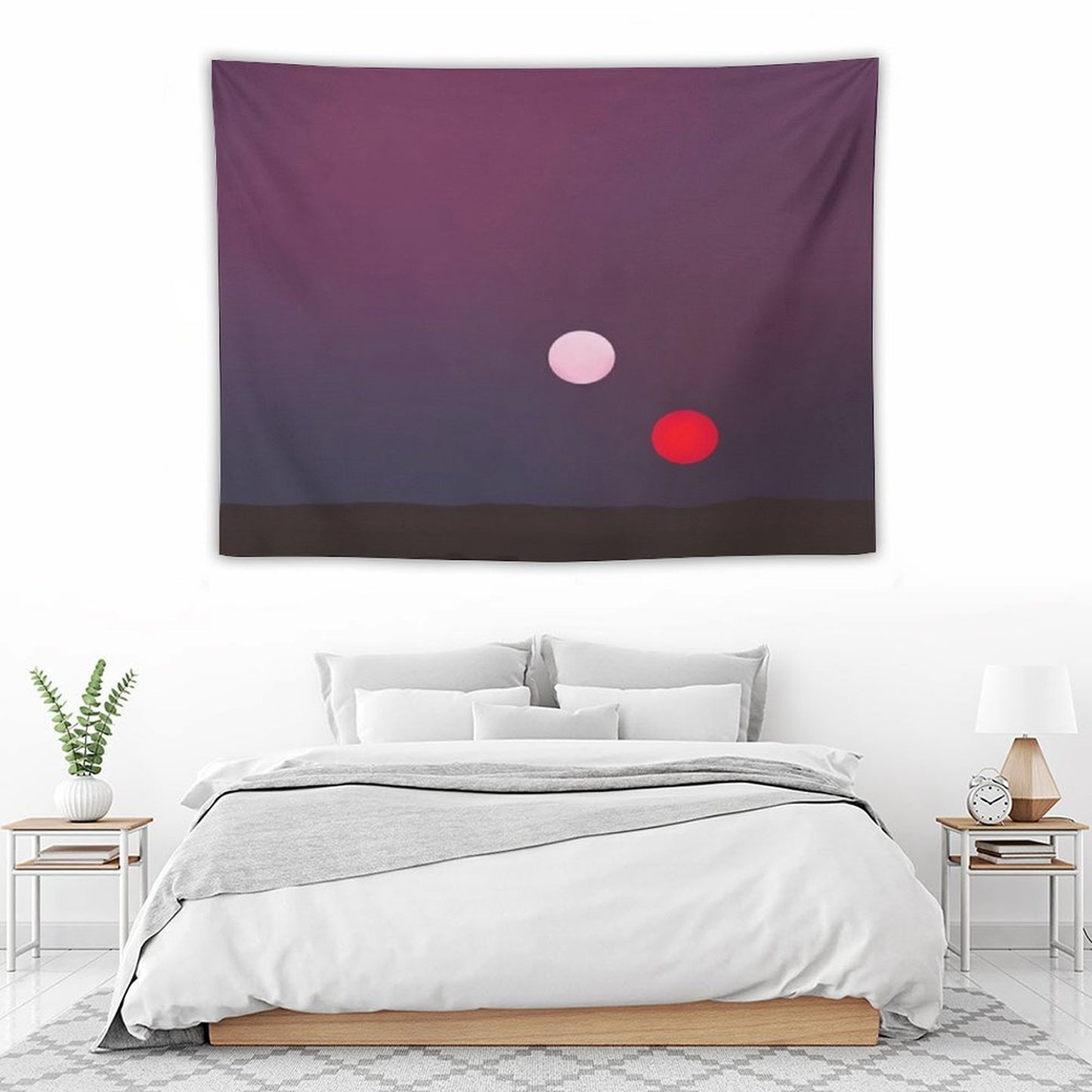 Sunset on Tatooine Tapestry