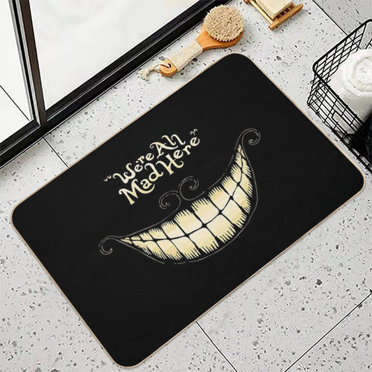 Alice-We're All Mad Here Bath Mat