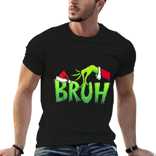Bruh Christmas Kids Xmasns Boys Funny Christmas Affordable Price T-Shirt