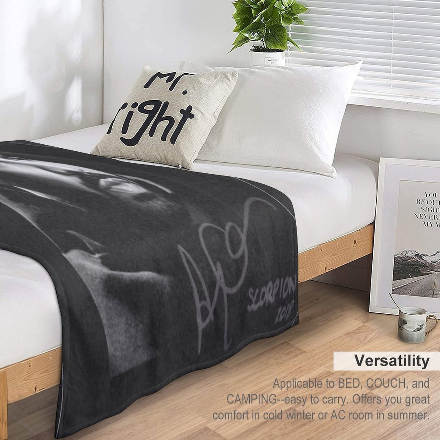 Drake Throw Blanket