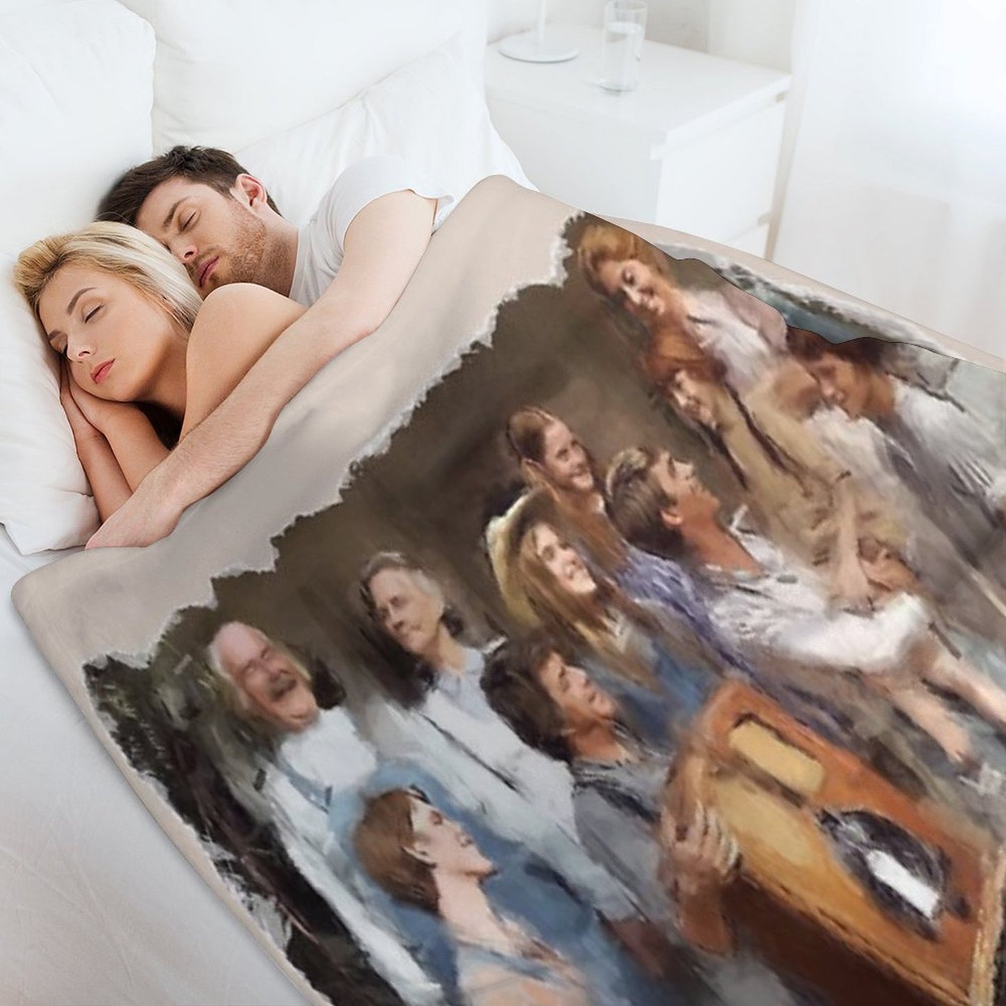The Waltons TV Show Throw Blanket