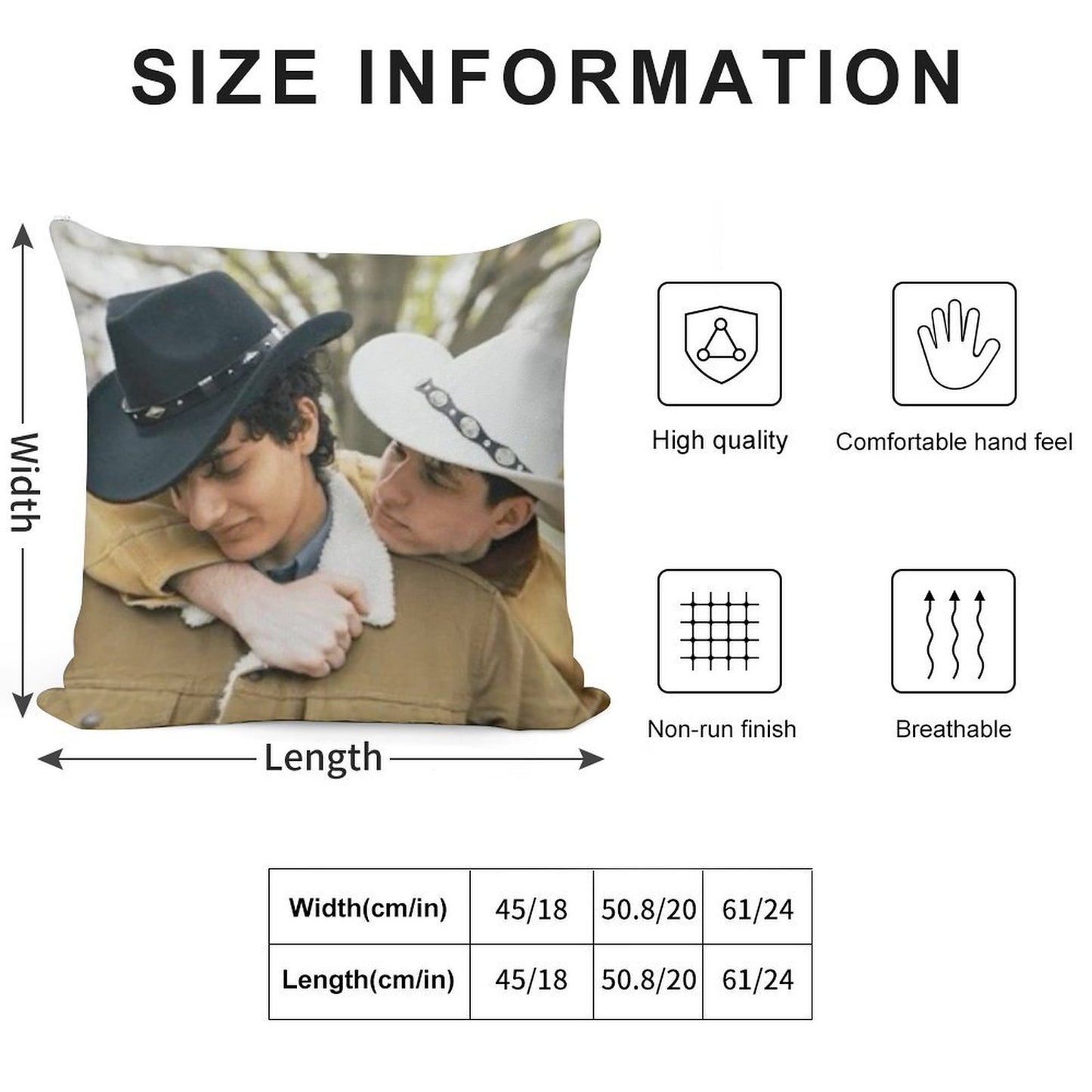 Slushy Noobz Brokeback Mountain Soft Bedroom Essential Throw Pillow