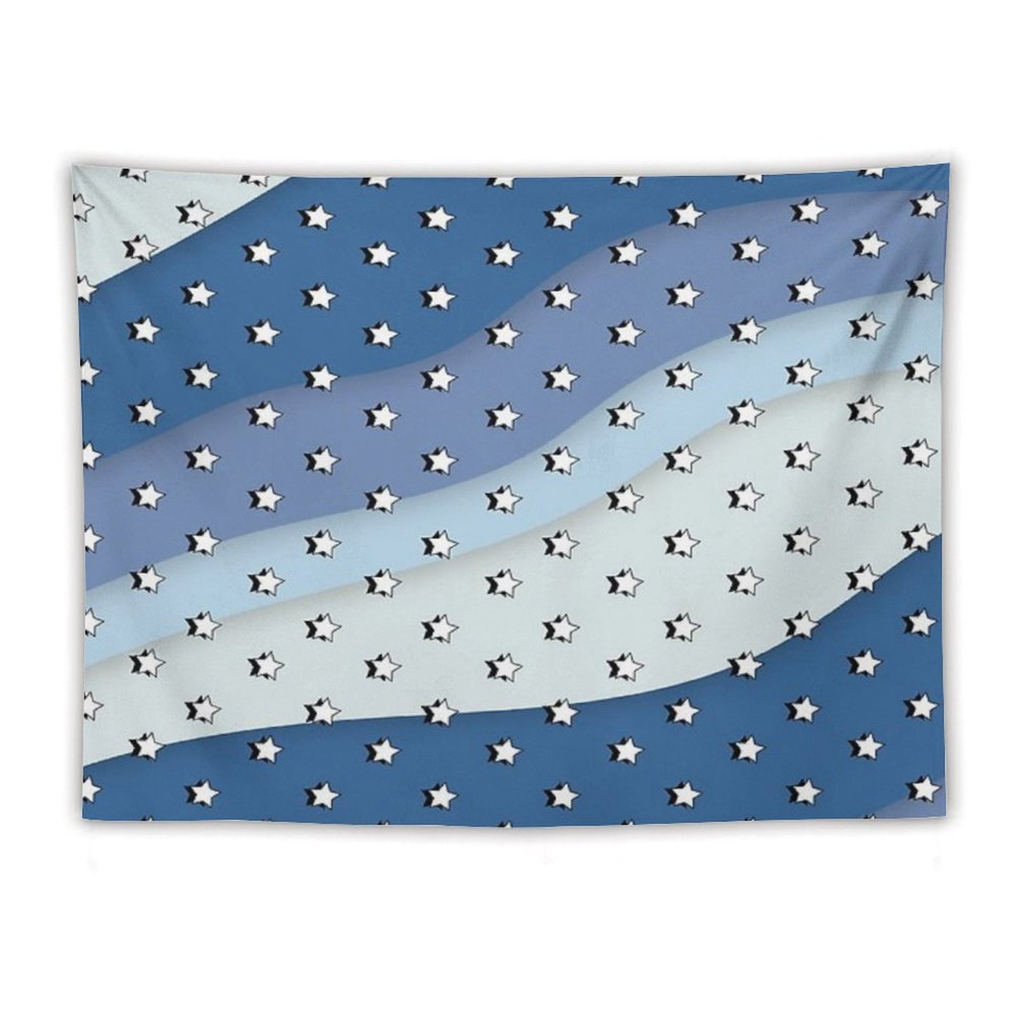 Blue Waves VSCO Stars Tapestry