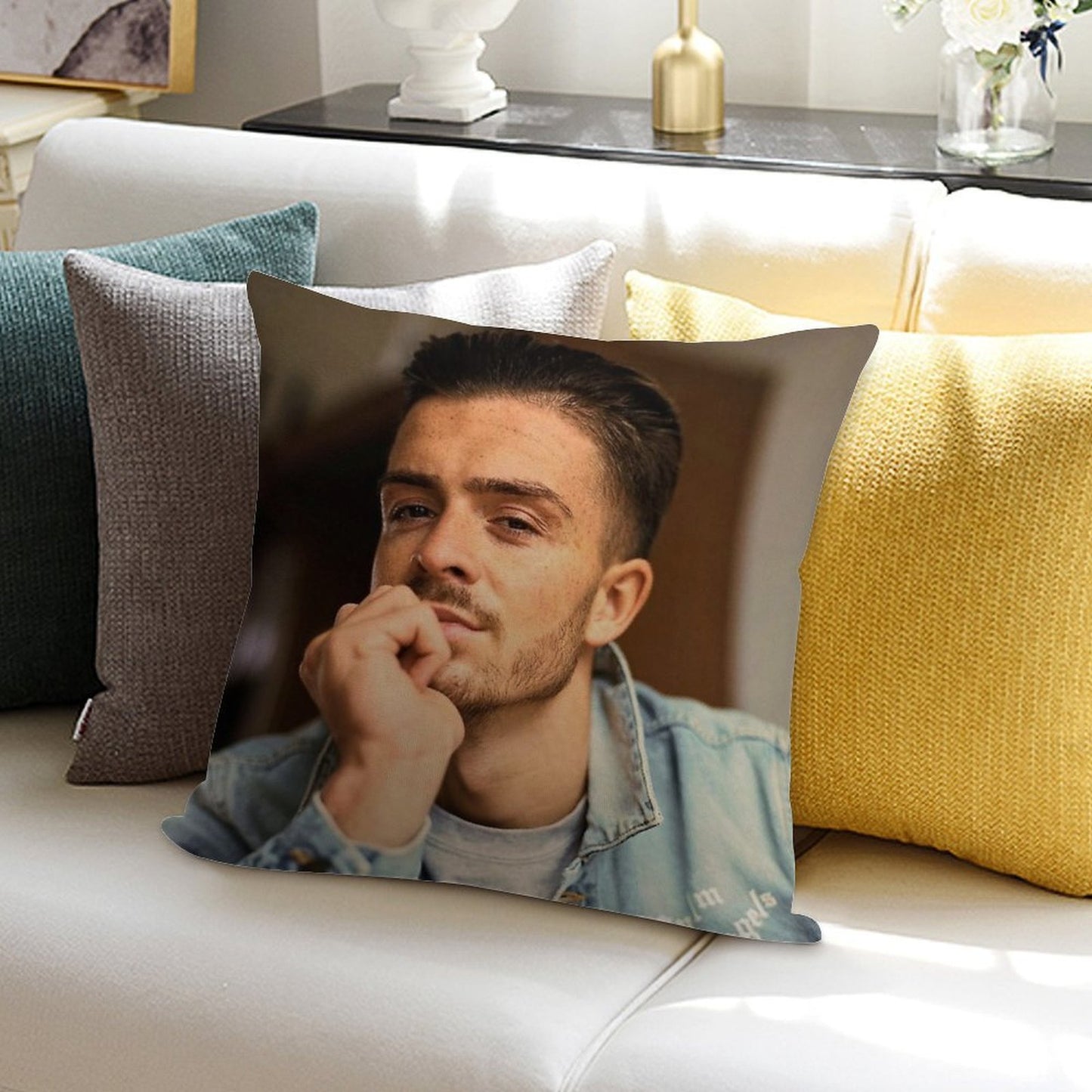 Jack G. Soft Warmth Comfort Throw Pillow
