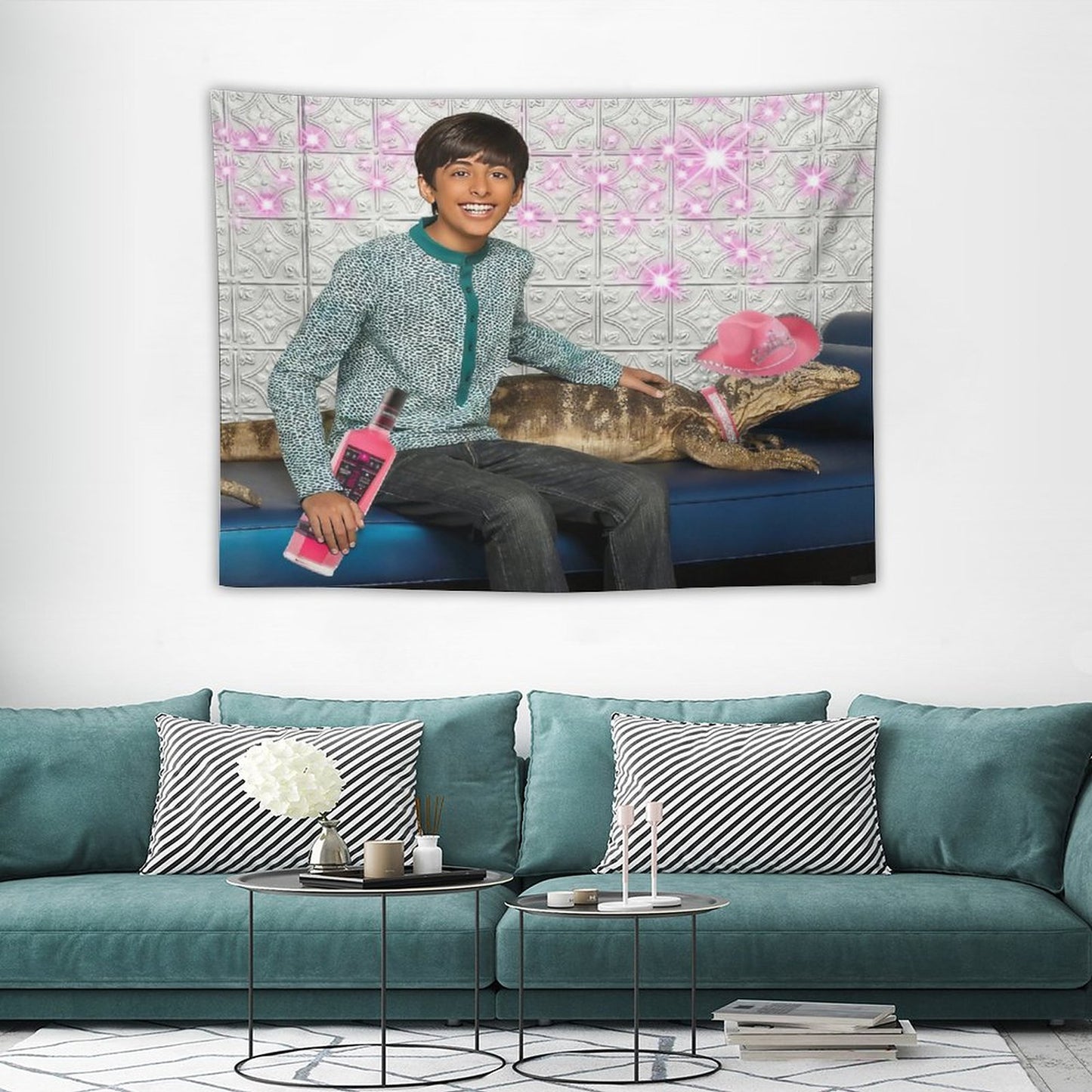 Ravi Cowboy Hat Tapestry