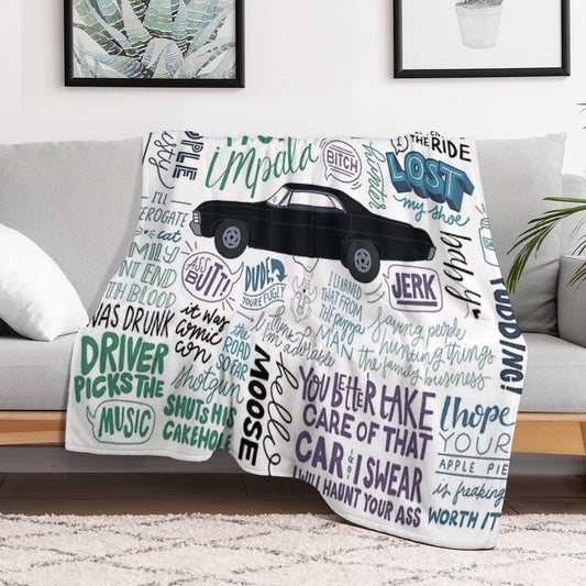 Supernatural Throw Blanket