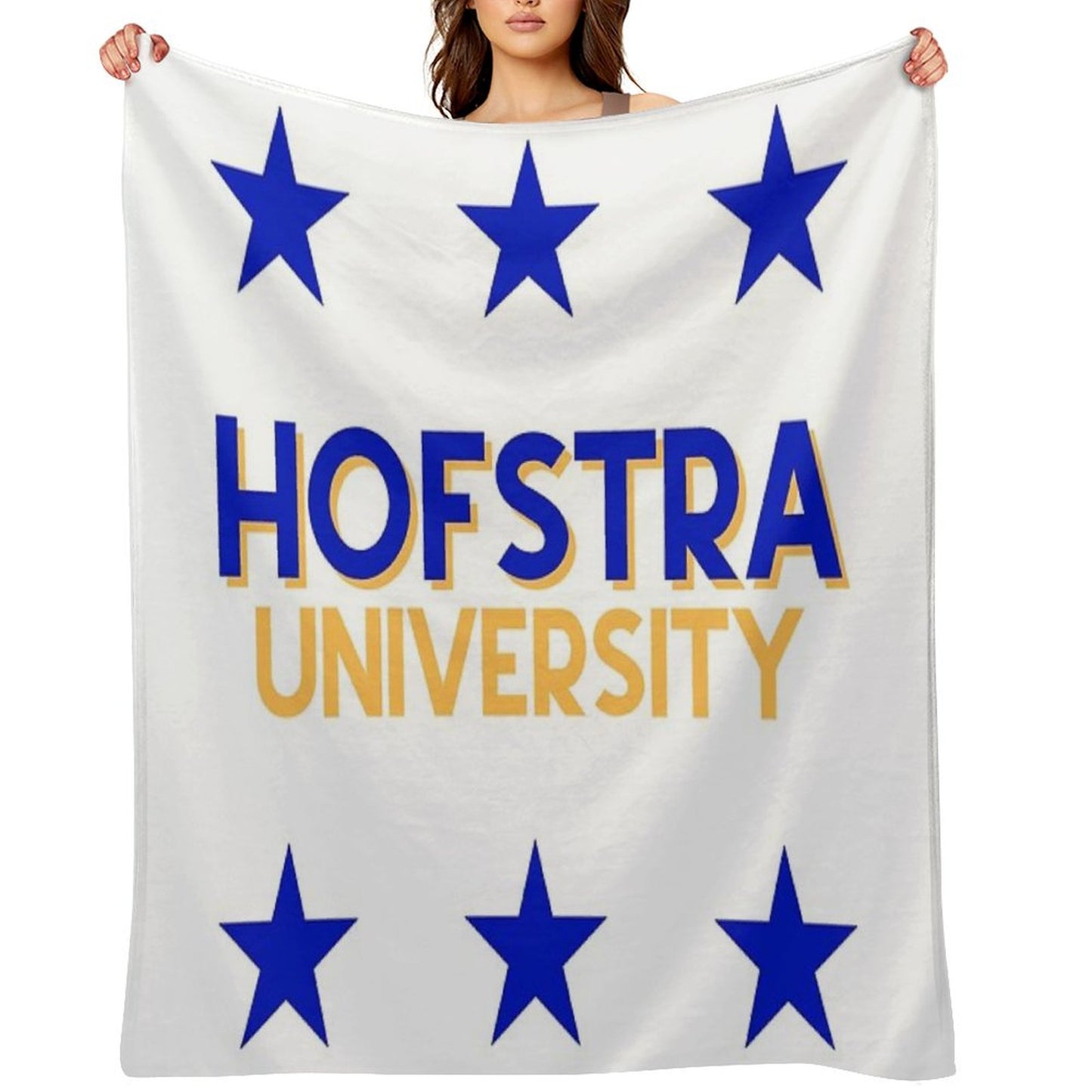 Hofstra University Throw Blanket