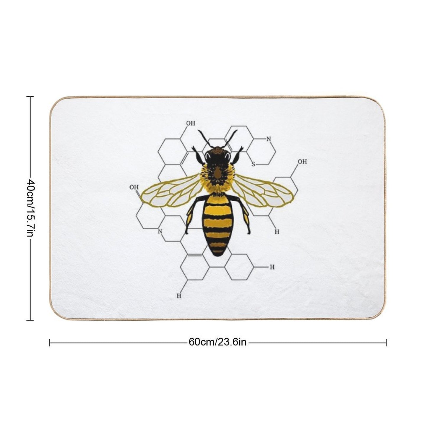 Honey Science Bath Mat