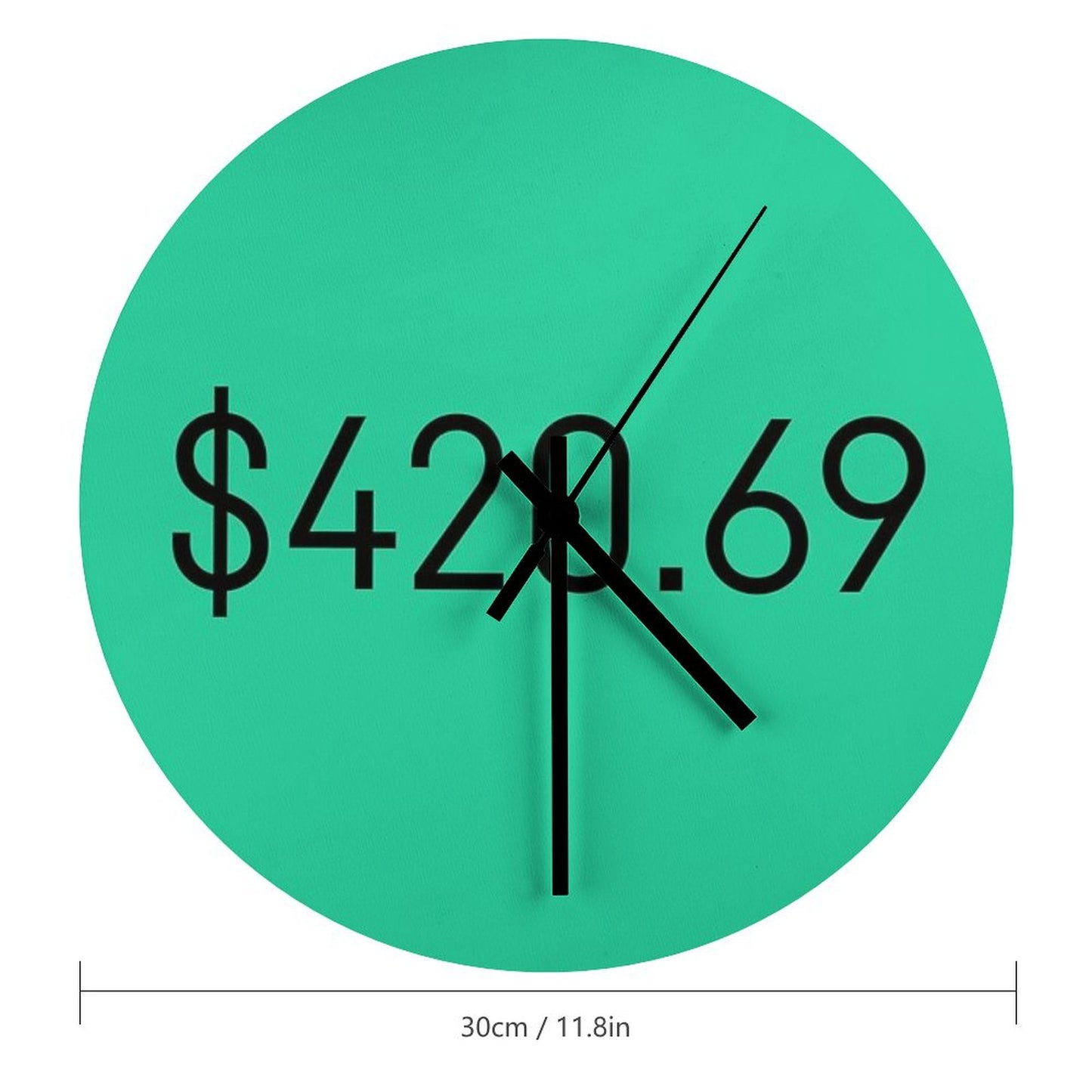 $420.69 Wall Clock