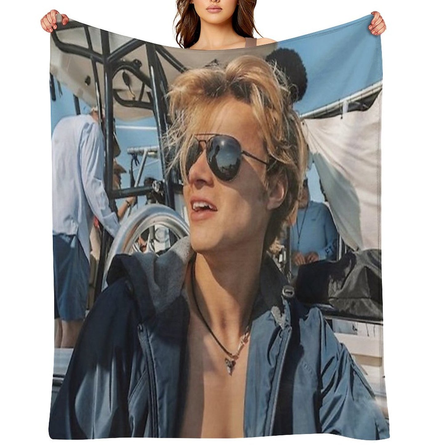Rudy Pankow Throw Blanket