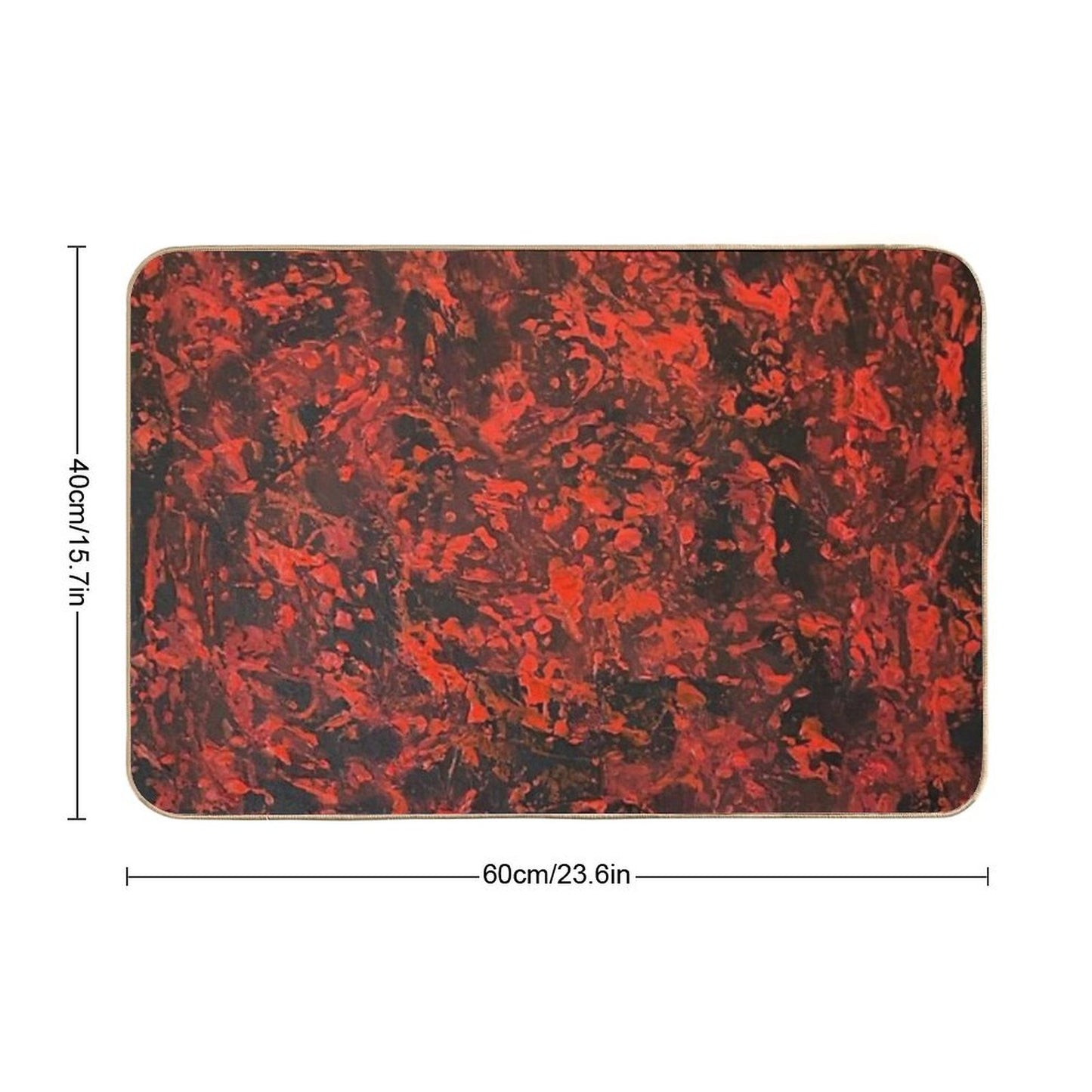 Blood And Iron Bath Mat