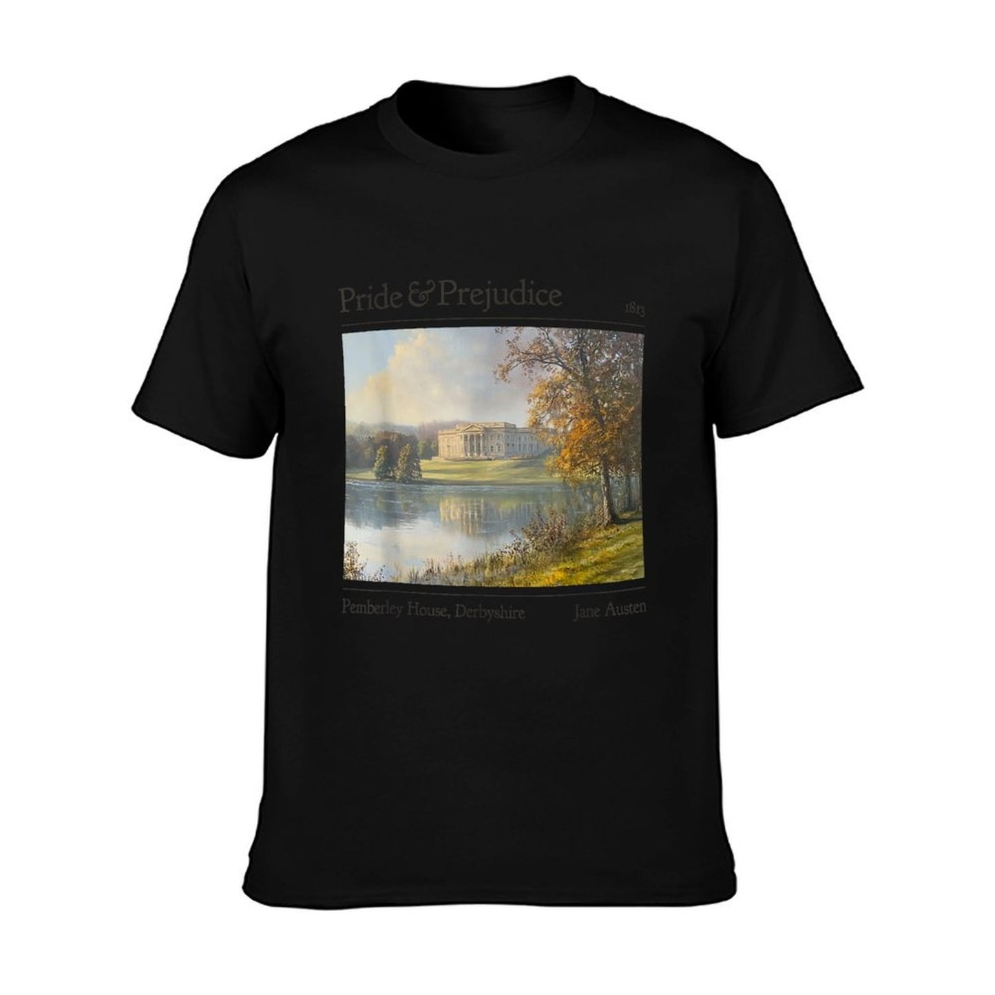 Jane Austen Pemberley 250th Anniversary Pride And Prejudice T-Shirt