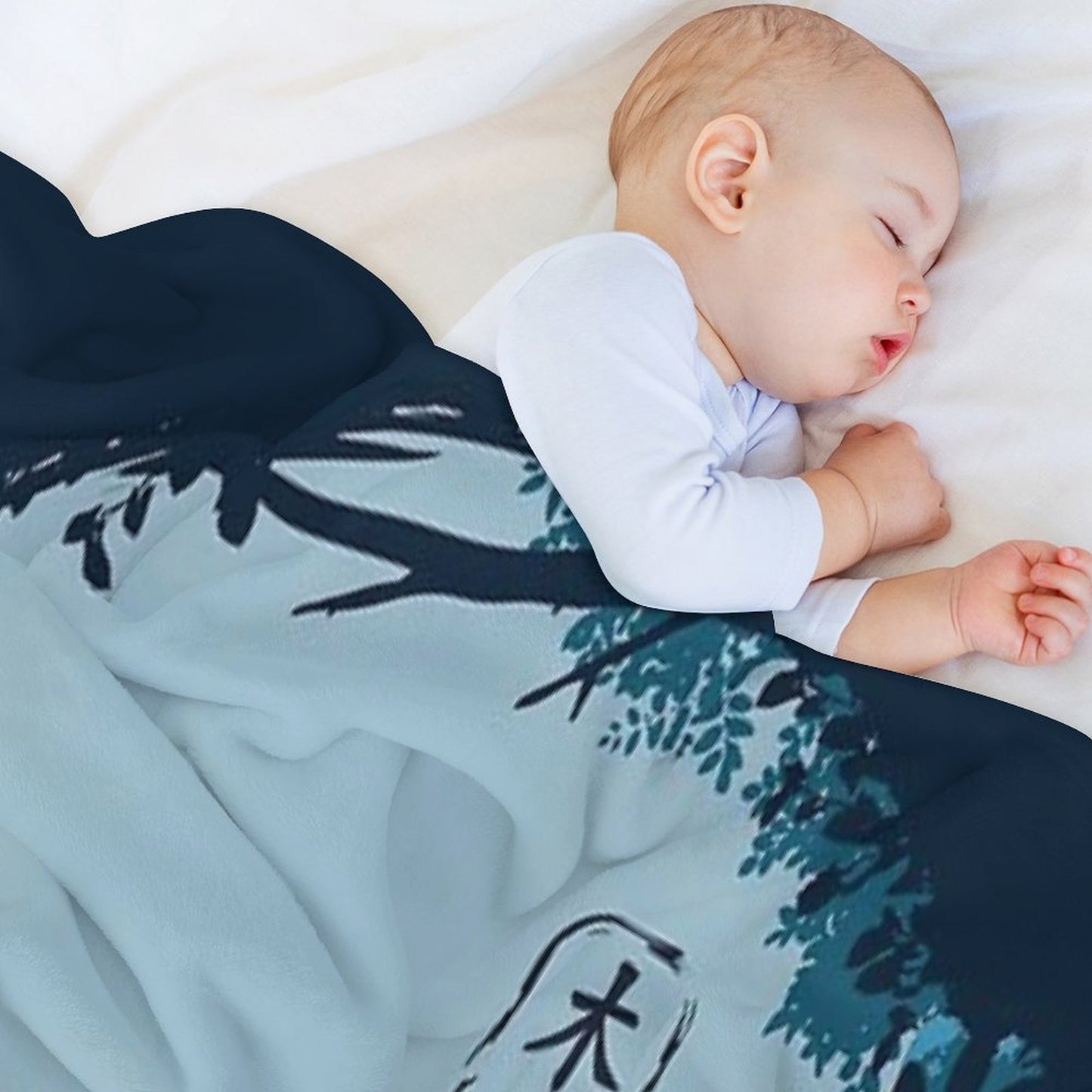 Kodama Studio Ghibli Throw Blanket