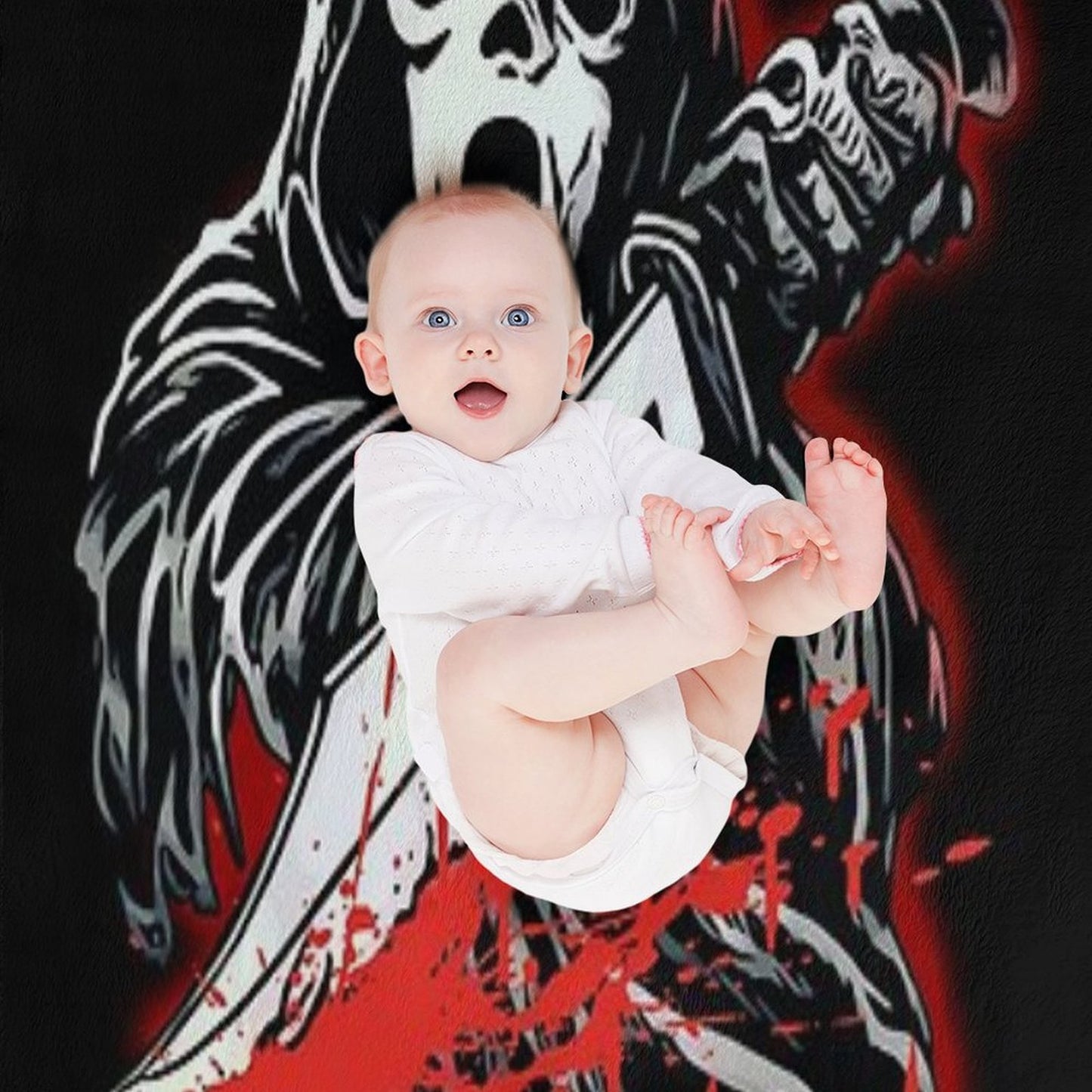 Scream Movie Throw Blanket